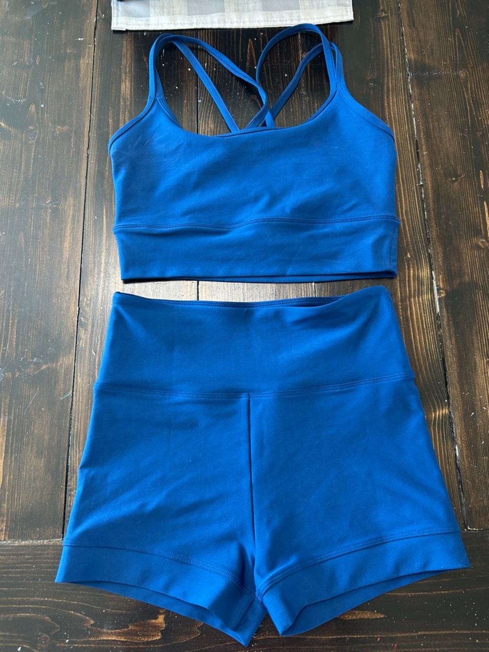 Every Turn Empowered Long-Line Crop &  High-Waist Shorts Set